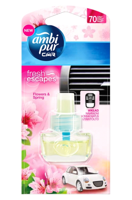 Ambi Pur Car3 illatosító utántöltő 7ml Flowers